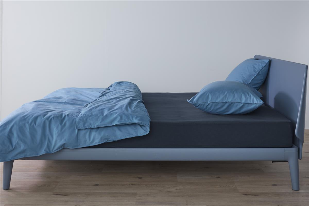 Beddinghouse hoeslaken jersey Marine Blauw