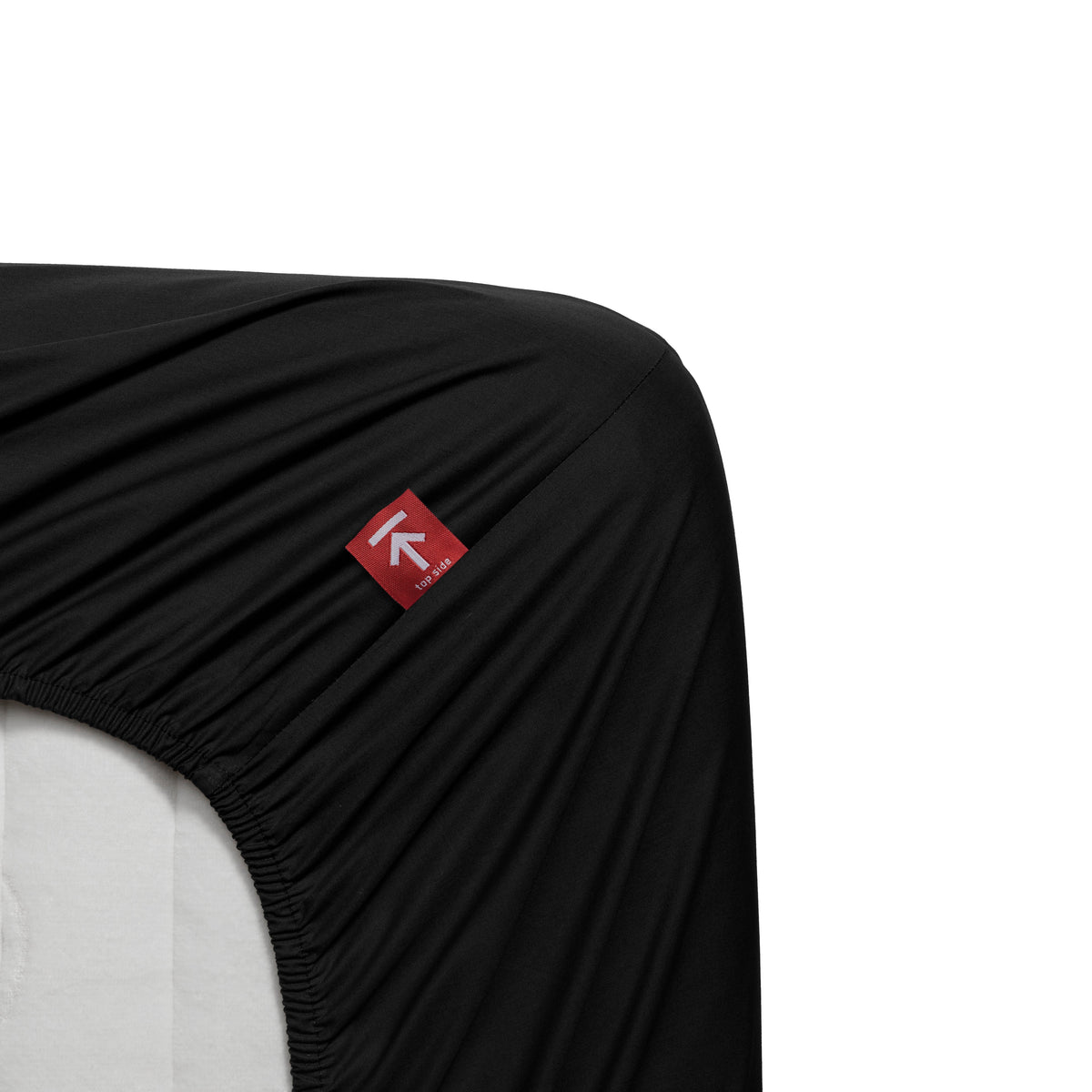 Beddinghouse topper hoeslaken katoen percale Zwart #maat_140 x 200 cm