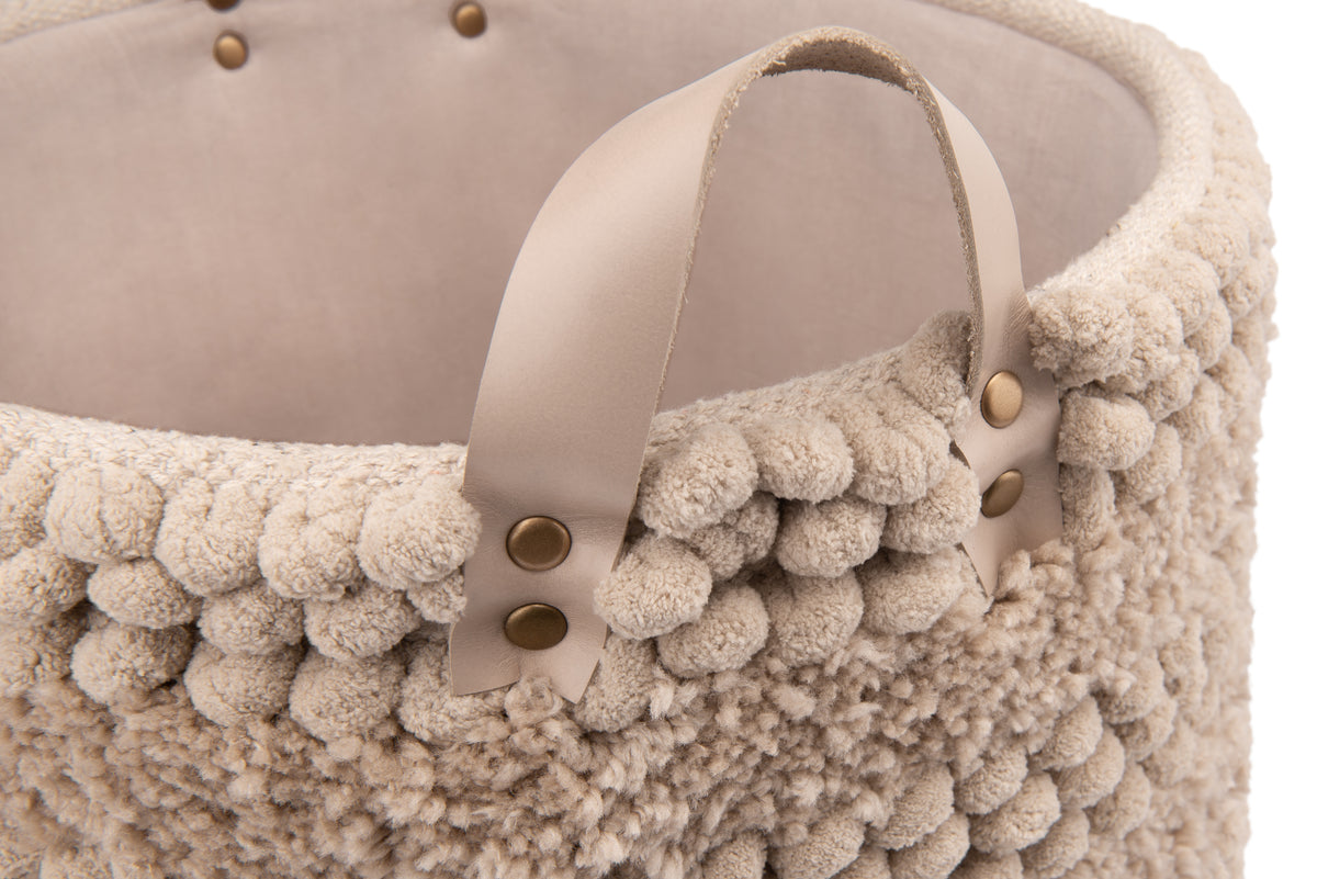 Heckettlane wasmand Roberto Beige