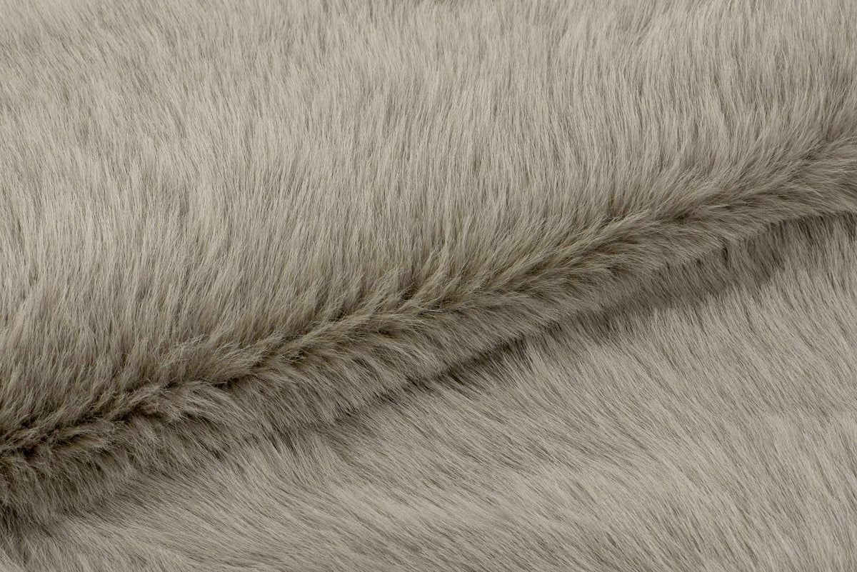 Heckettlane plaid Perle Real Taupe imitatiebont