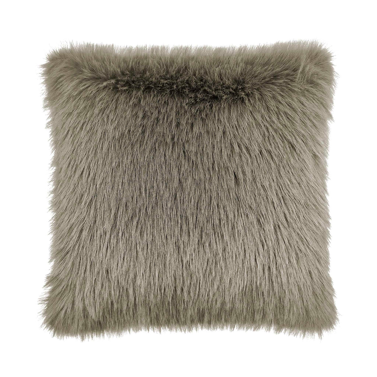 Heckettlane sierkussen Perle Real Taupe imitatiebont