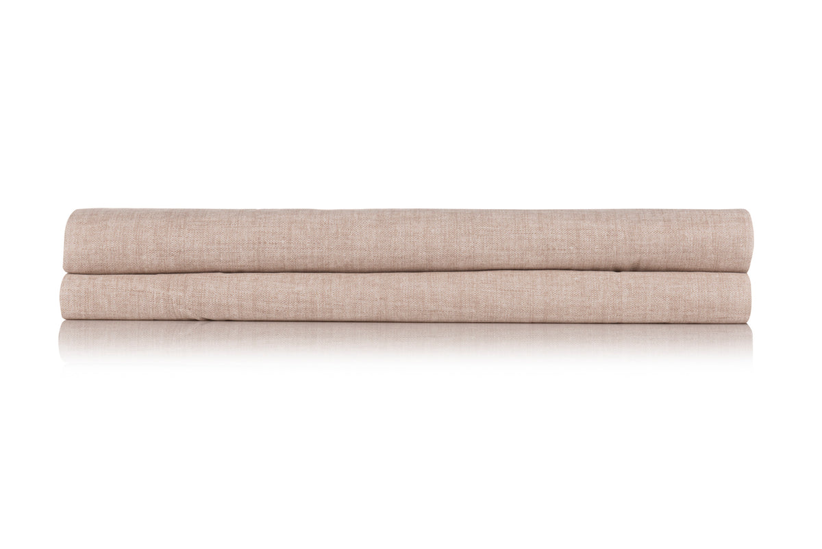Zo Home laken Lino Sandy Beige katoen