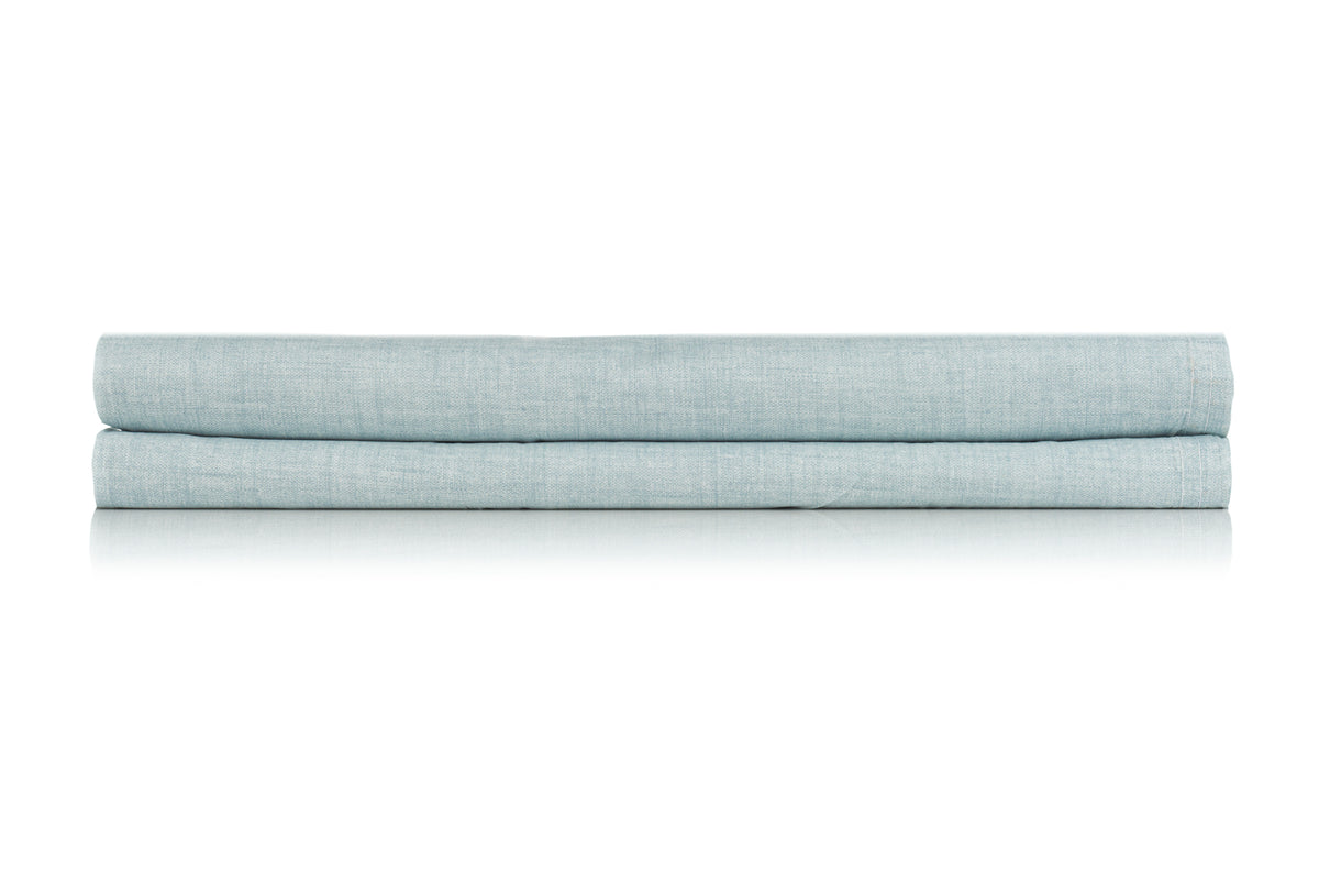 Zo Home splittopper hoeslaken Lino Mint Green katoen