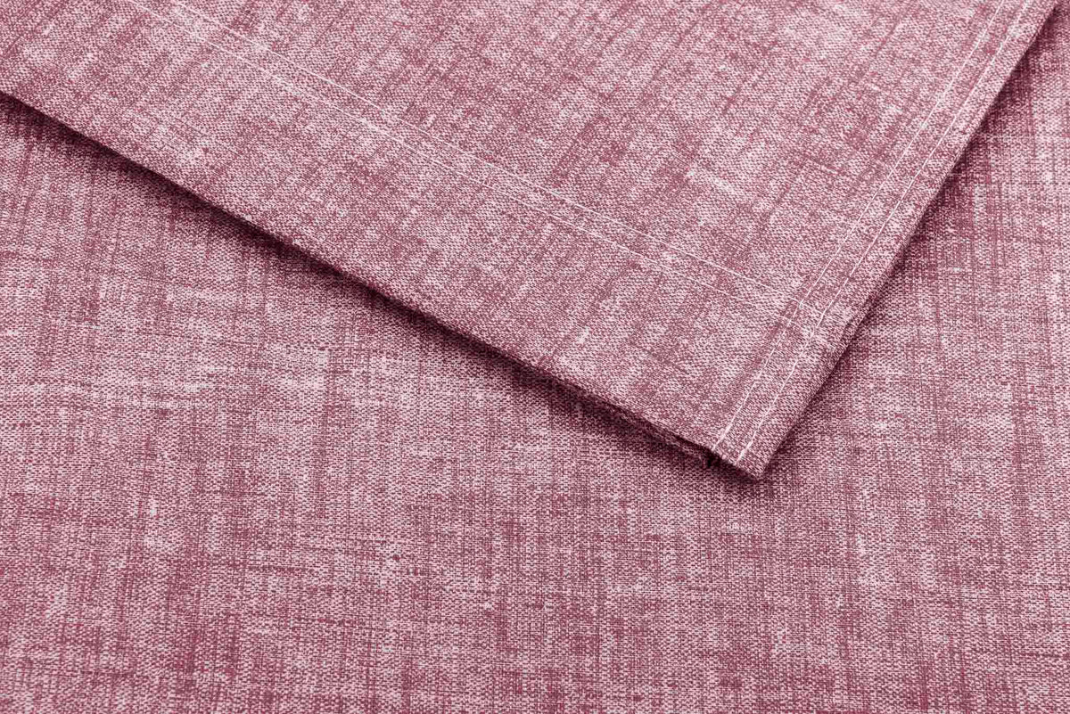 Zo Home laken Lino Wine Red katoen