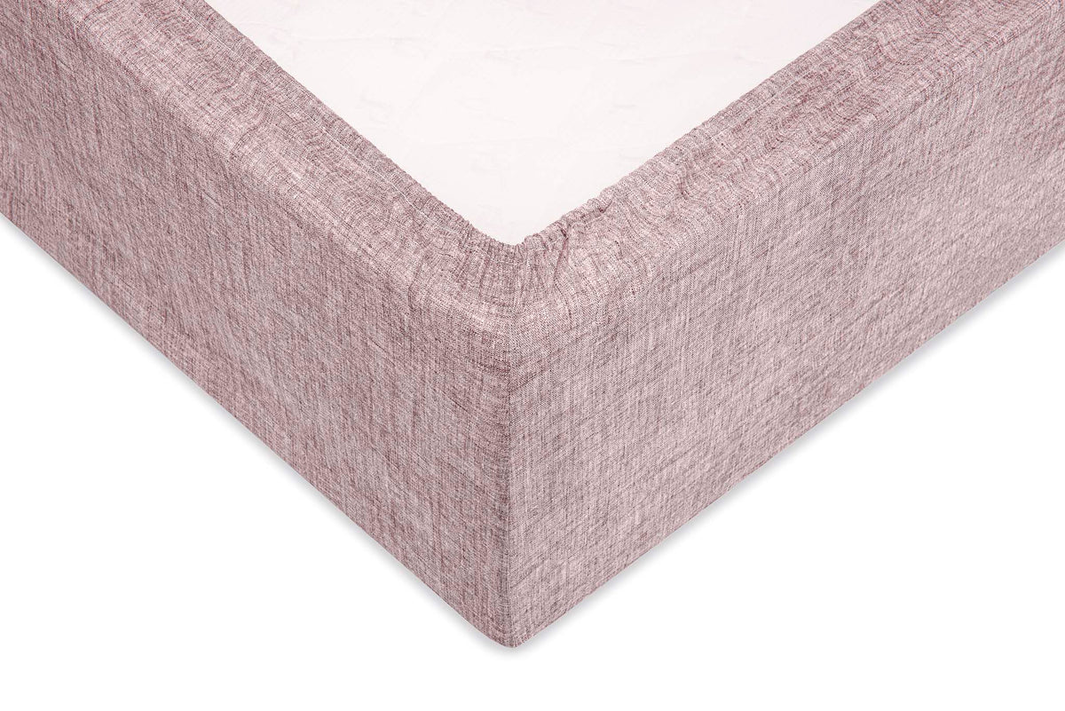 Zo Home hoeslaken Lino Purple katoen
