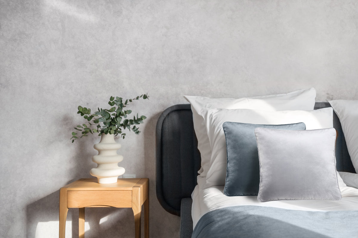 Heckettlane sierkussen Original Cloud Grey polyester