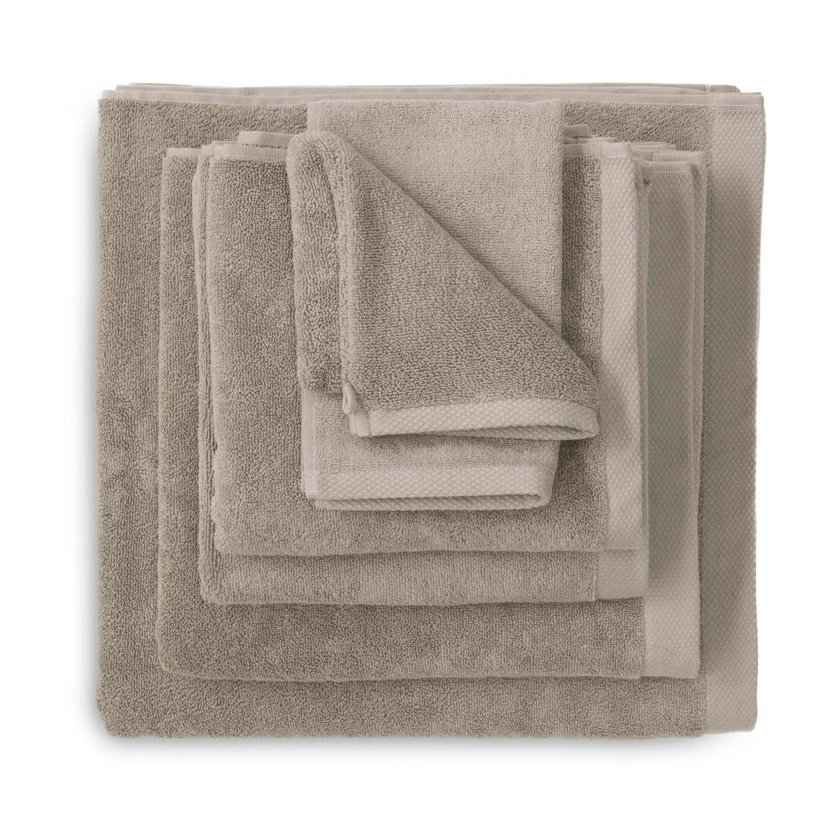 Heckettlane badtextiel Premium Taupe Grey