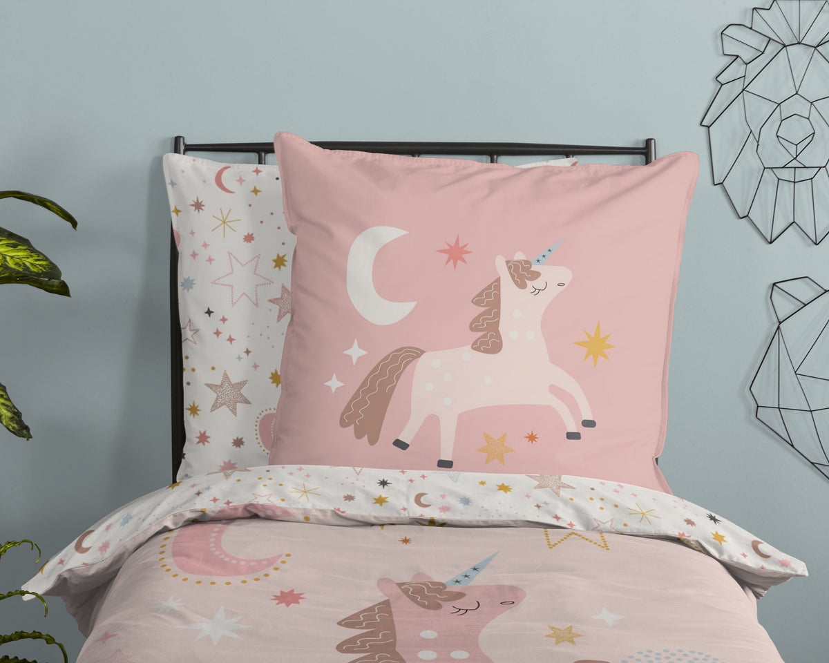 Housse de Couette Pure Microfibre Deina Rose