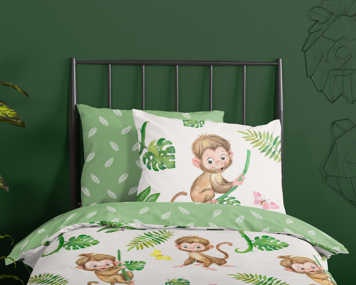 Good Morning Bettbezug Cotton Play Green