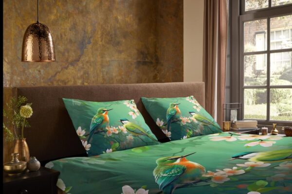 Pure Bettbezug Mikrofaser Signi - Green