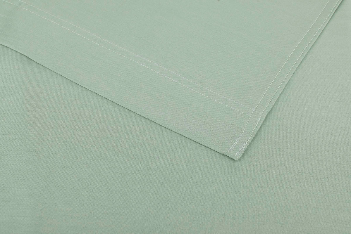 Zo Home laken Satinado Foam Green satijn
