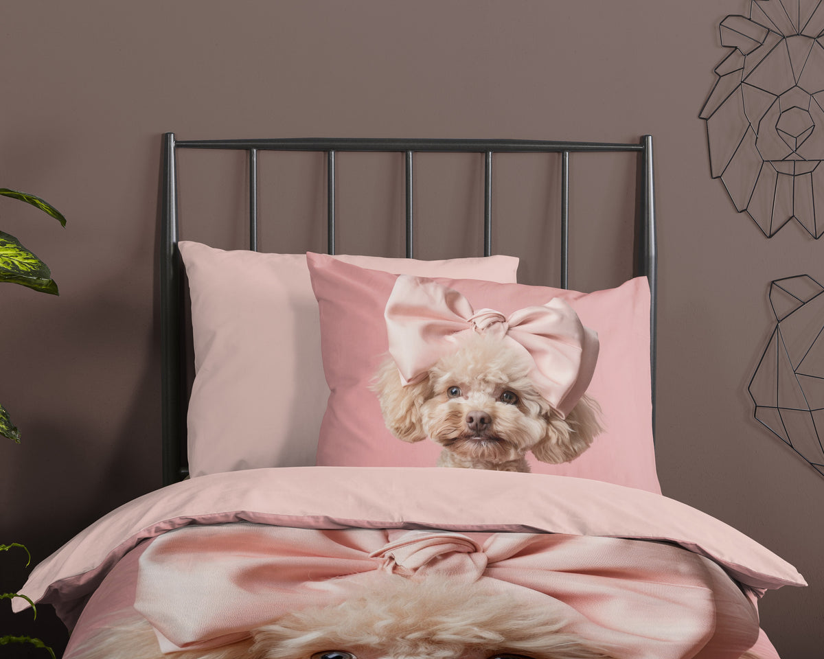 Good Morning Bettbezug Baumwolle Roxy Pink