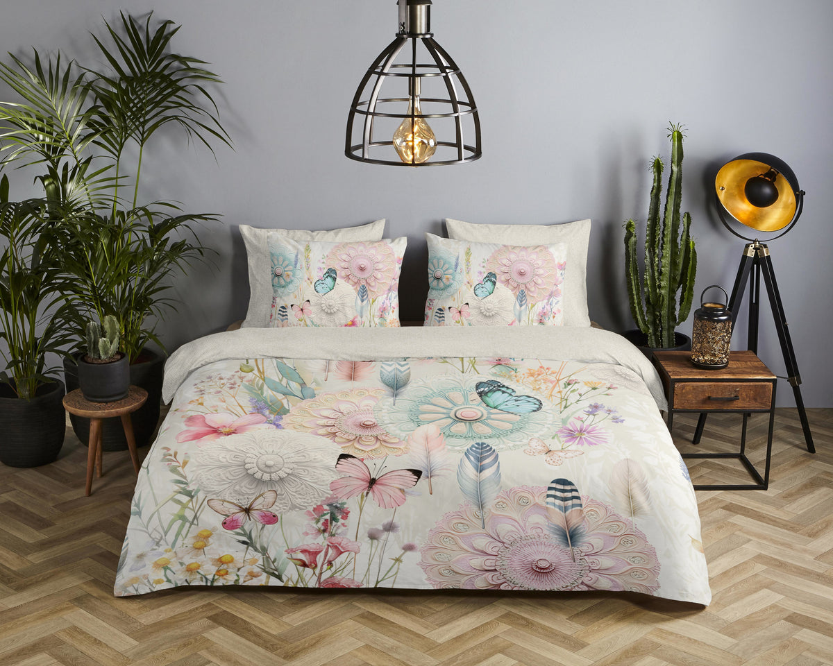 HIP Bettwäsche Satin Maysa - Ecru