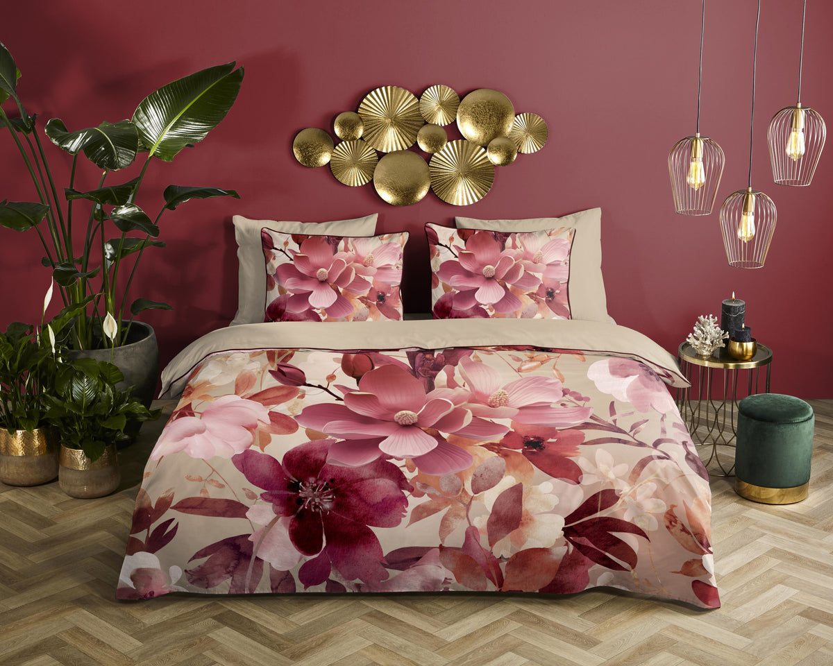 Descanso Bettbezug Satin Chaja - Sand