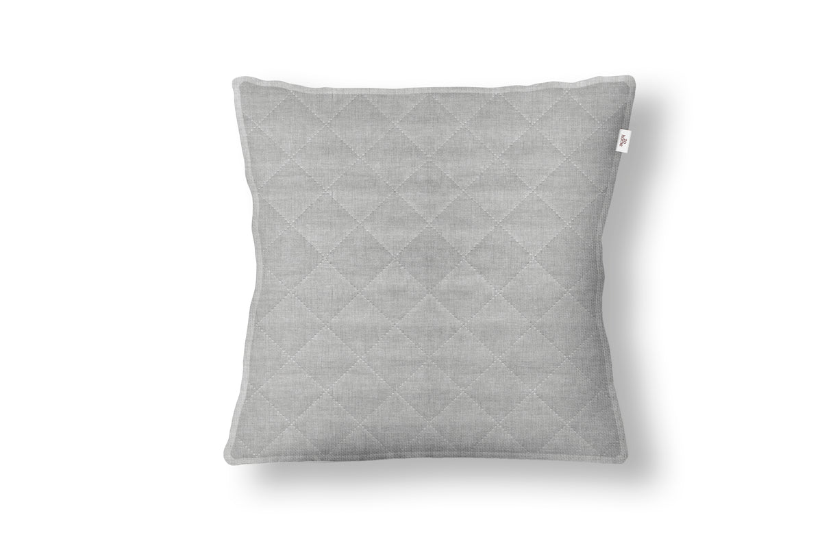 Zo Home sierkussen Banda di Lino Dove Grey polyester