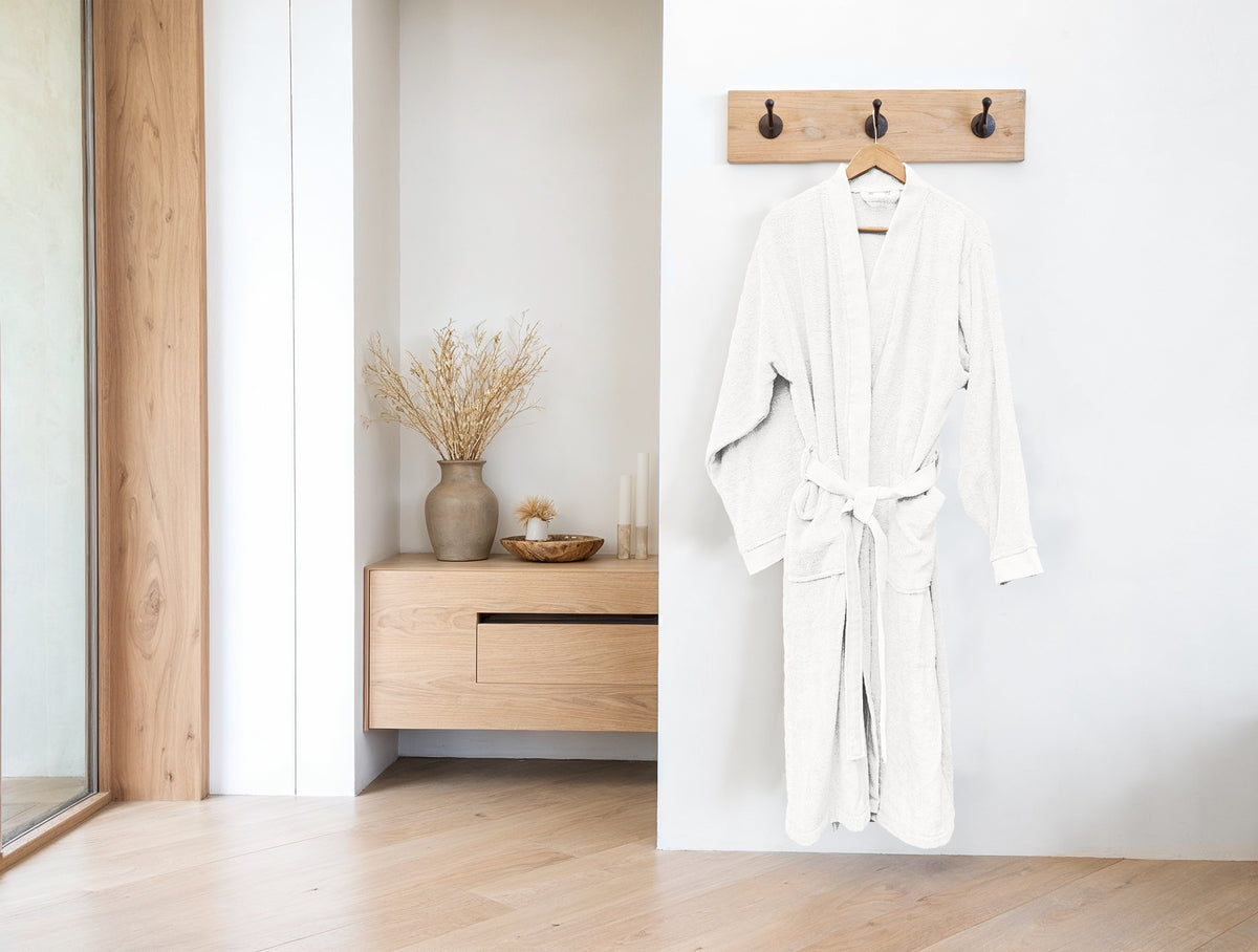 Heckettlane badjas Premium White
