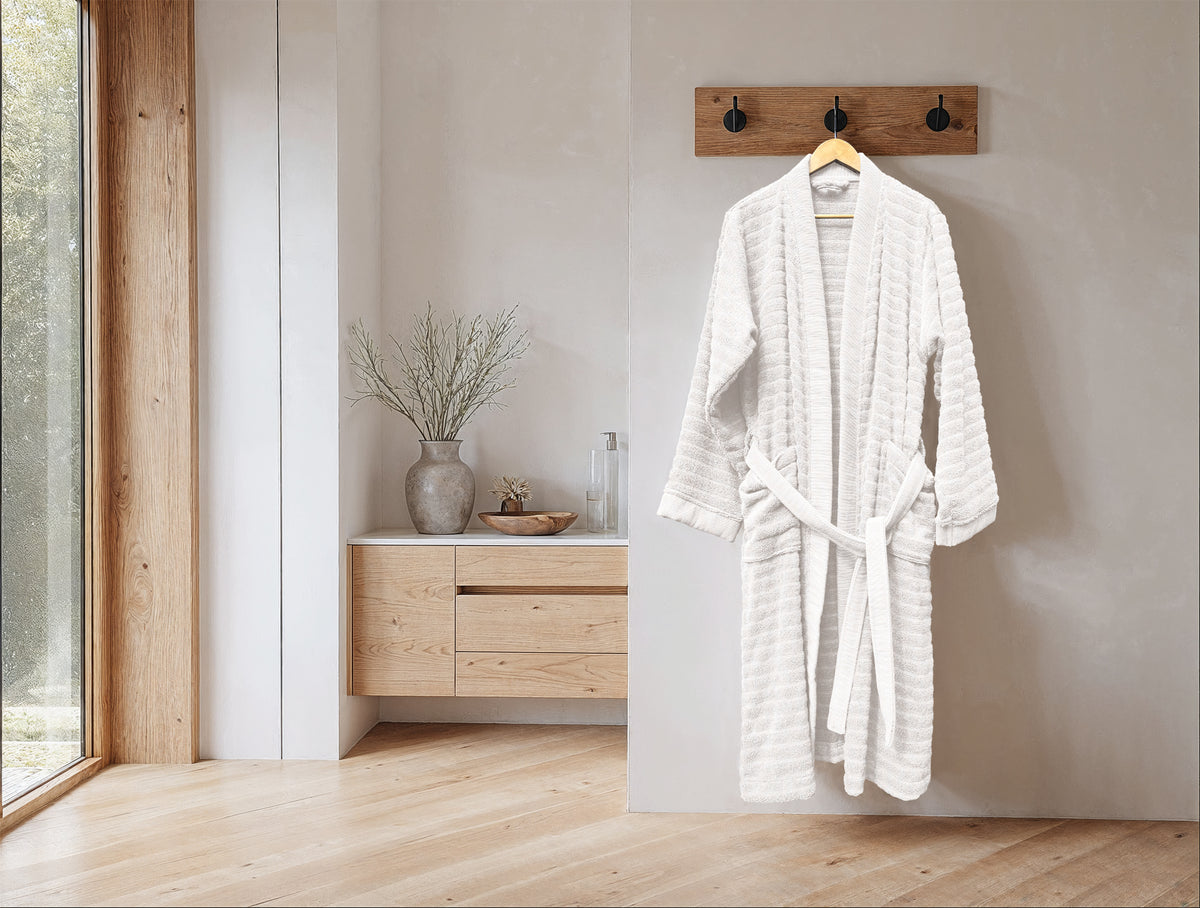Heckettlane badjas Prestige White