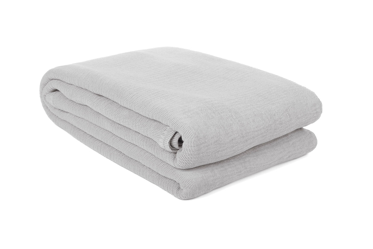 Yellow bedsprei ICA Vapor Grey katoen