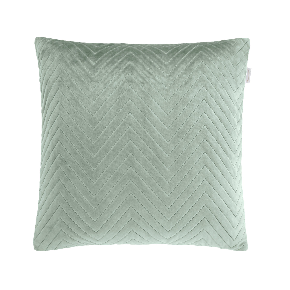 Yellow kussensloop Madeline Laurel Green polyester