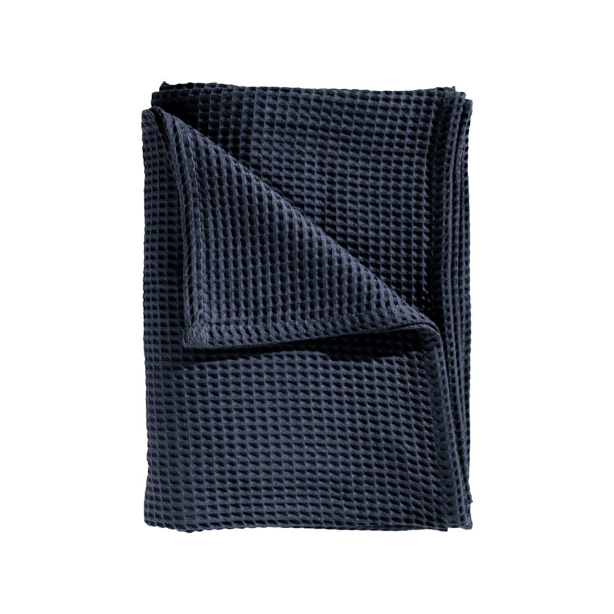 Heckettlane bedsprei Wafel Navy Blue katoen