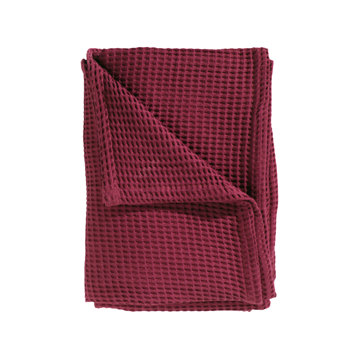 Heckettlane bedsprei Wafel Marron Red katoen