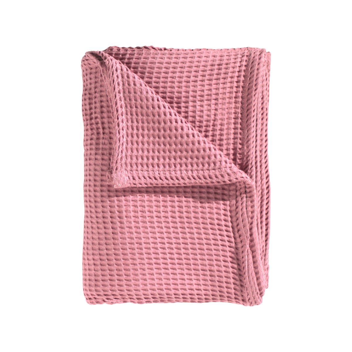 Heckettlane bedsprei Wafel Baby Pink katoen