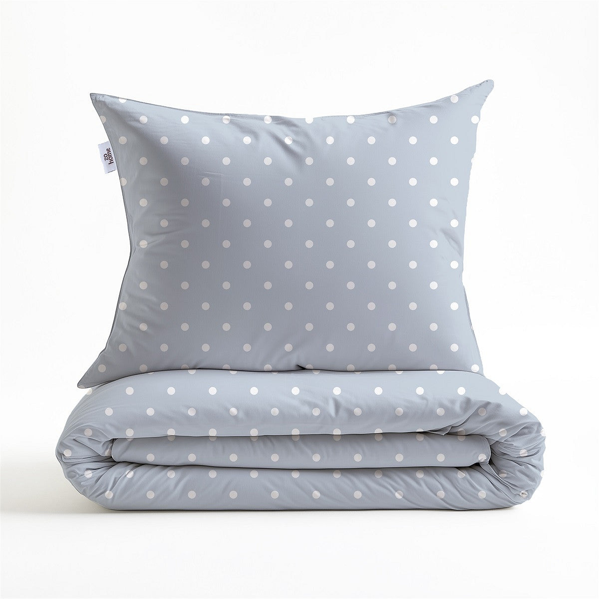 Zo Home dekbedovertrek katoen Punta di Cotone Powder Blue