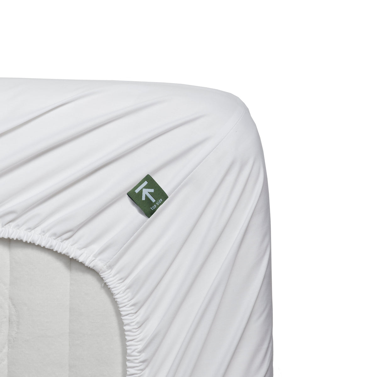 Beddinghouse split topper hoeslaken katoen percale Wit #maat_180 x 200 cm