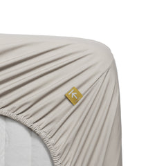 Beddinghouse Hoeslaken Katoen Percale Naturel