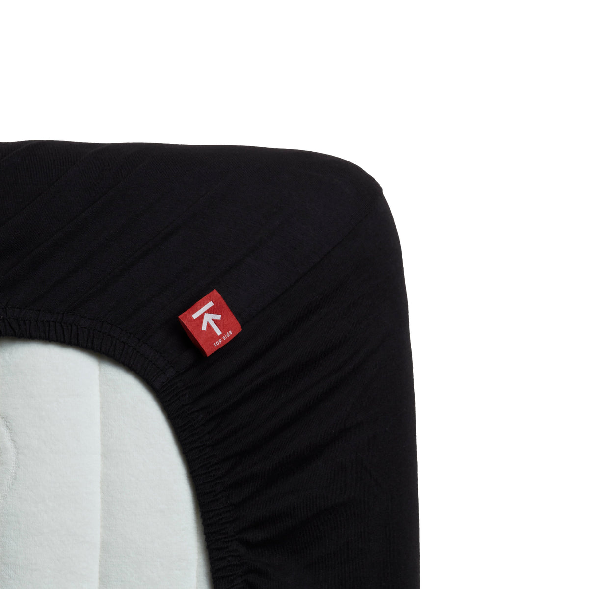Beddinghouse split topper hoeslaken jersey stretch Black #maat_160 x 200/220 cm