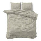 Sleeptime Dekbedovertrek Katoen Ripple Taupe