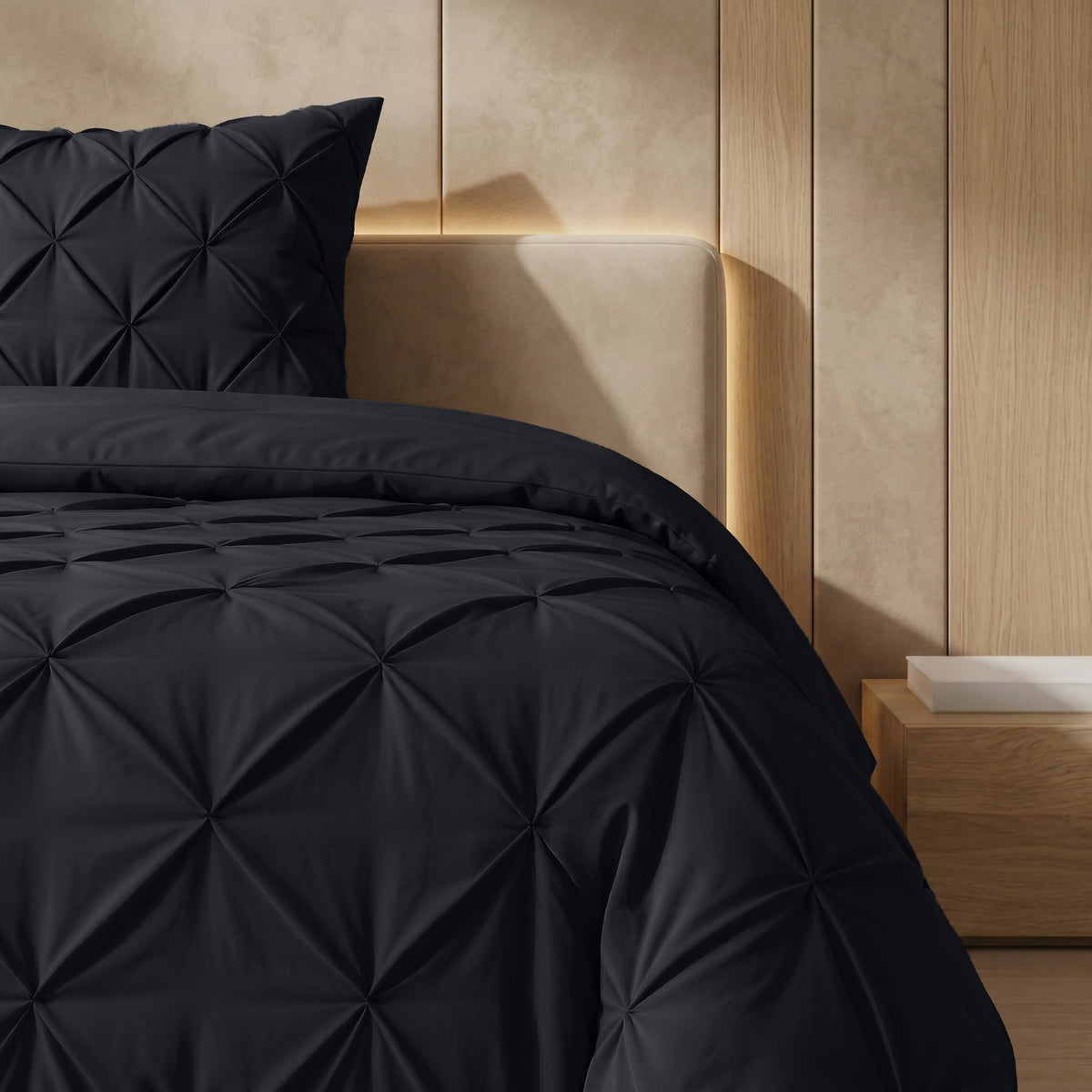 Sleeptime lazy dekbed Pintuck Antraciet