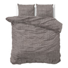 Sleeptime Dekbedovertrek Katoen Vintage Bruin/Taupe