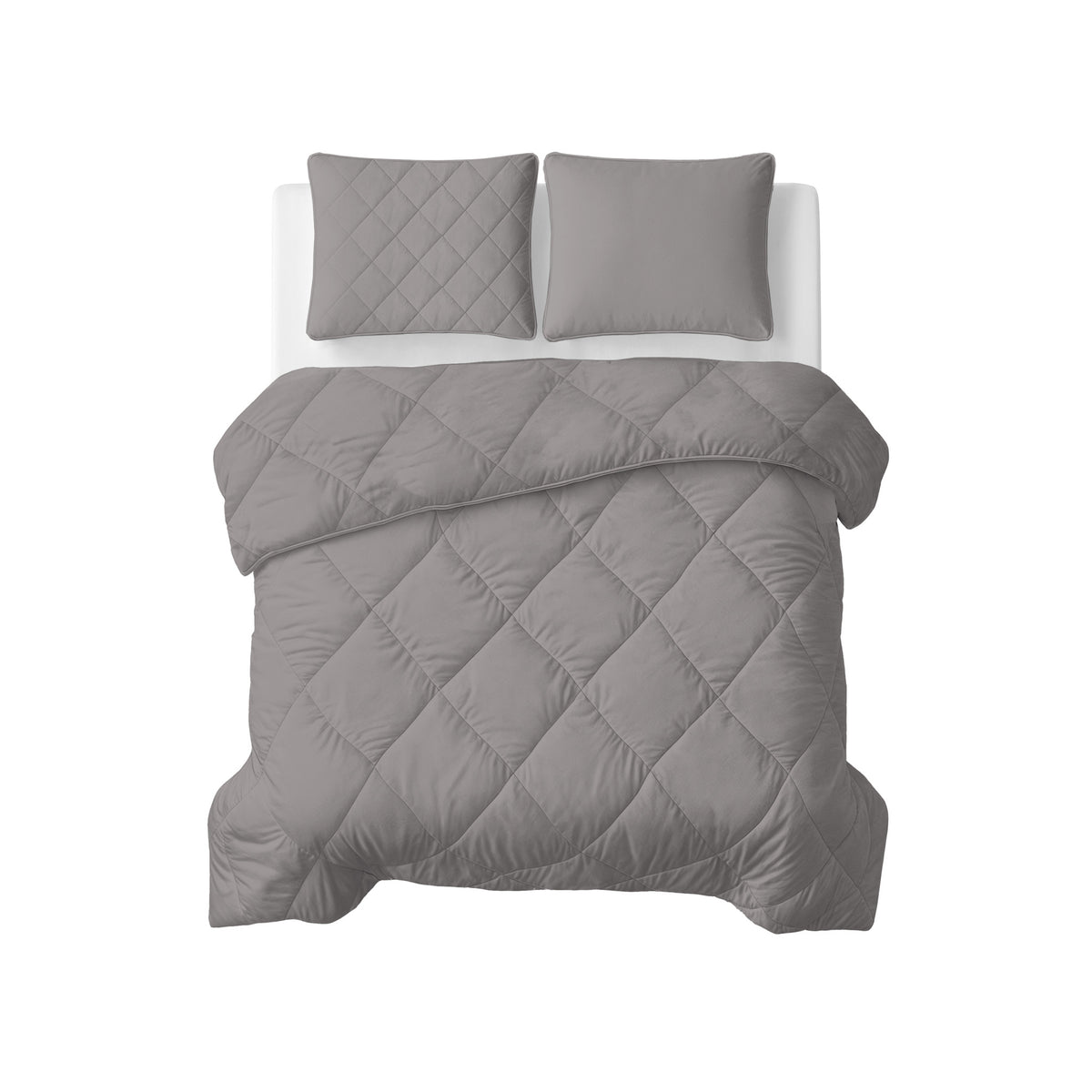 Sleeptime lazy dekbed Uni Grijs