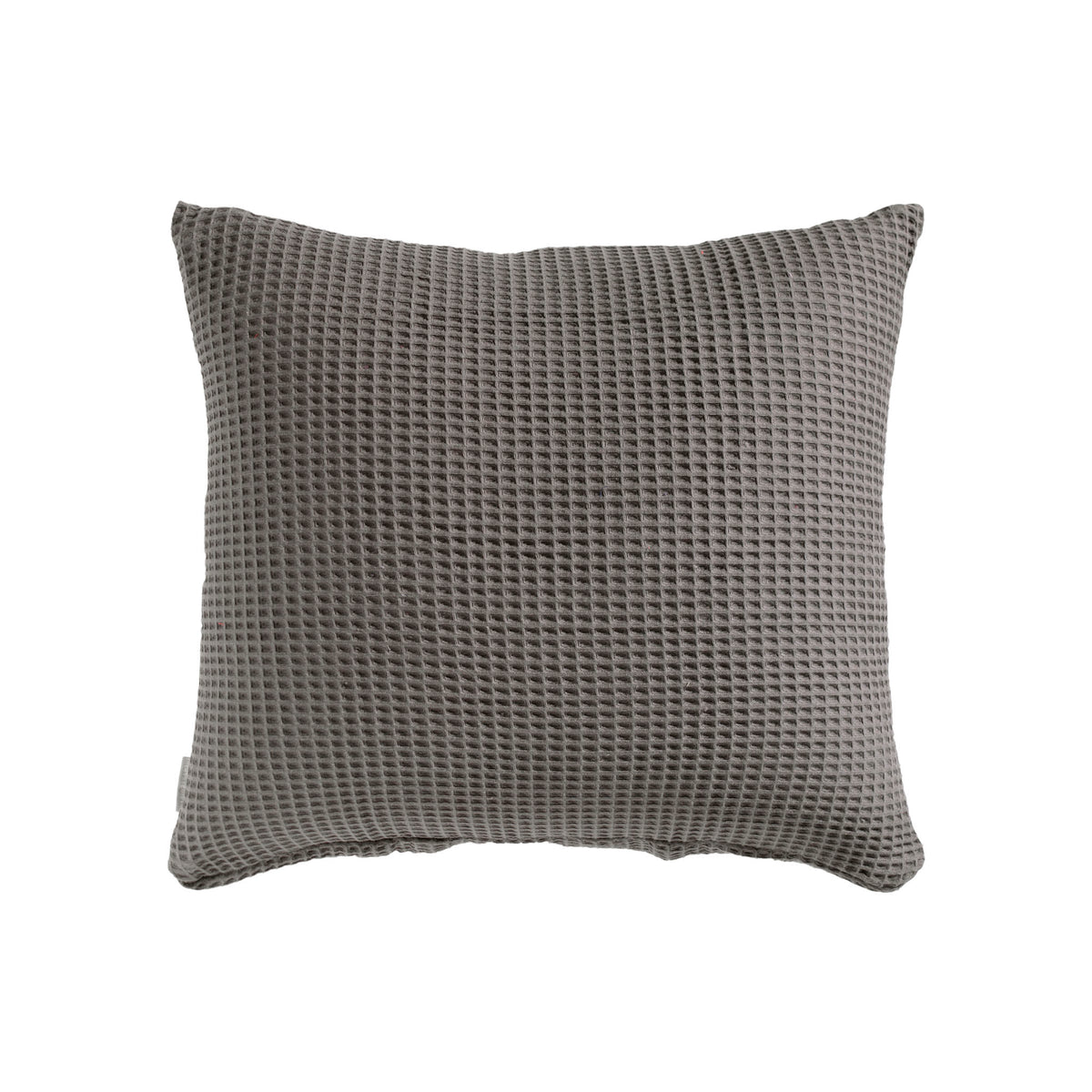 Heckettlane kussensloop Wafel Dark Gull Grey katoen