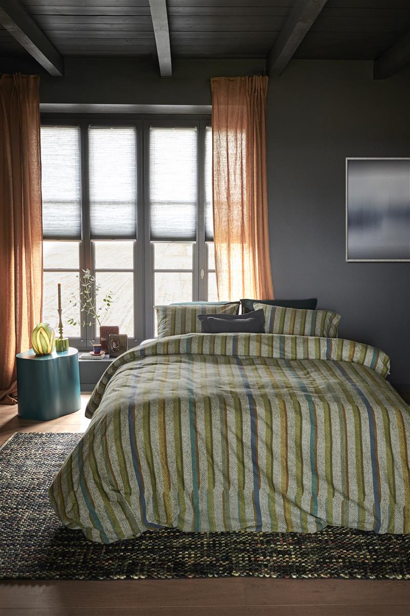 Beddinghouse dekbedovertrek flanel Annie Green