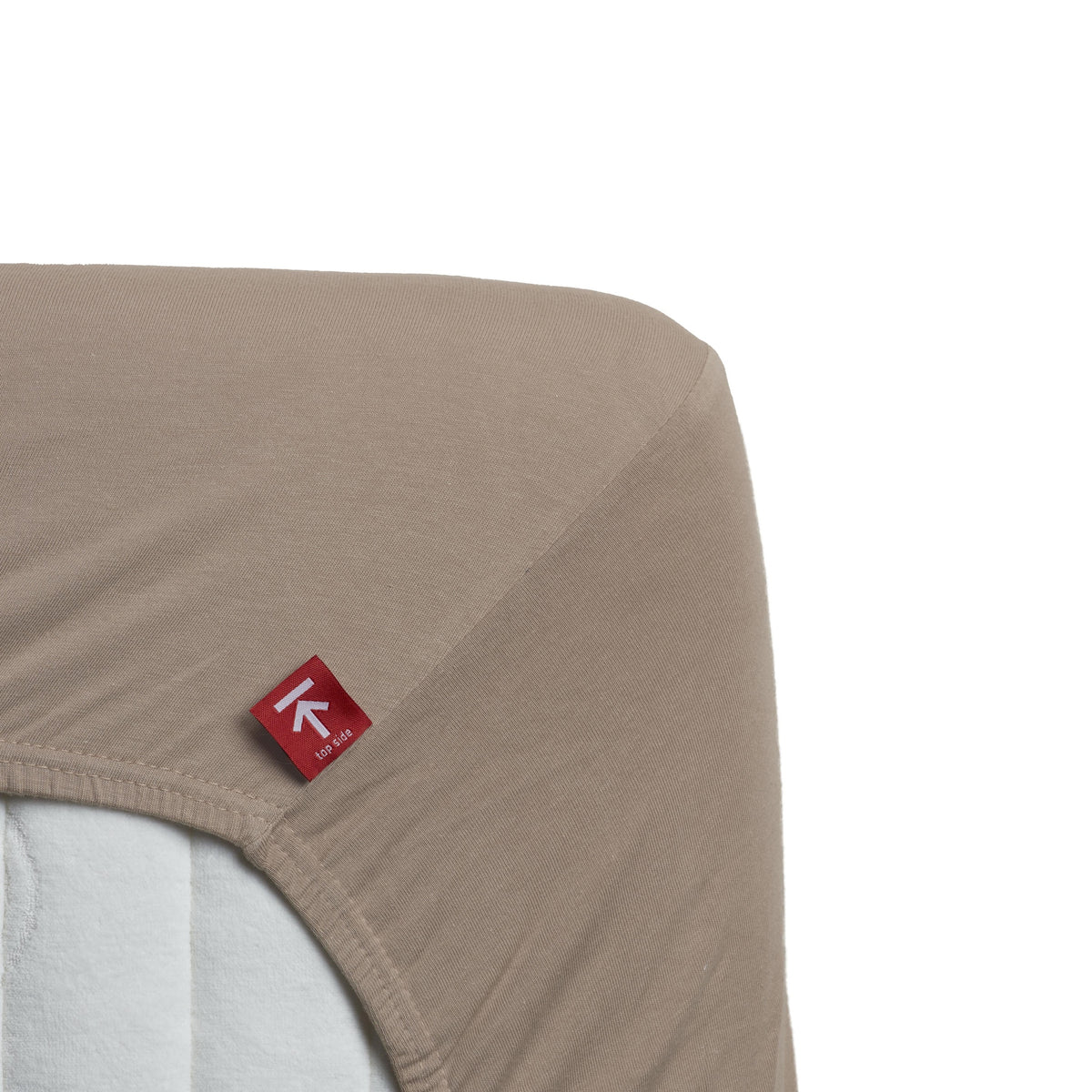 Beddinghouse topper hoeslaken jersey stretch Taupe