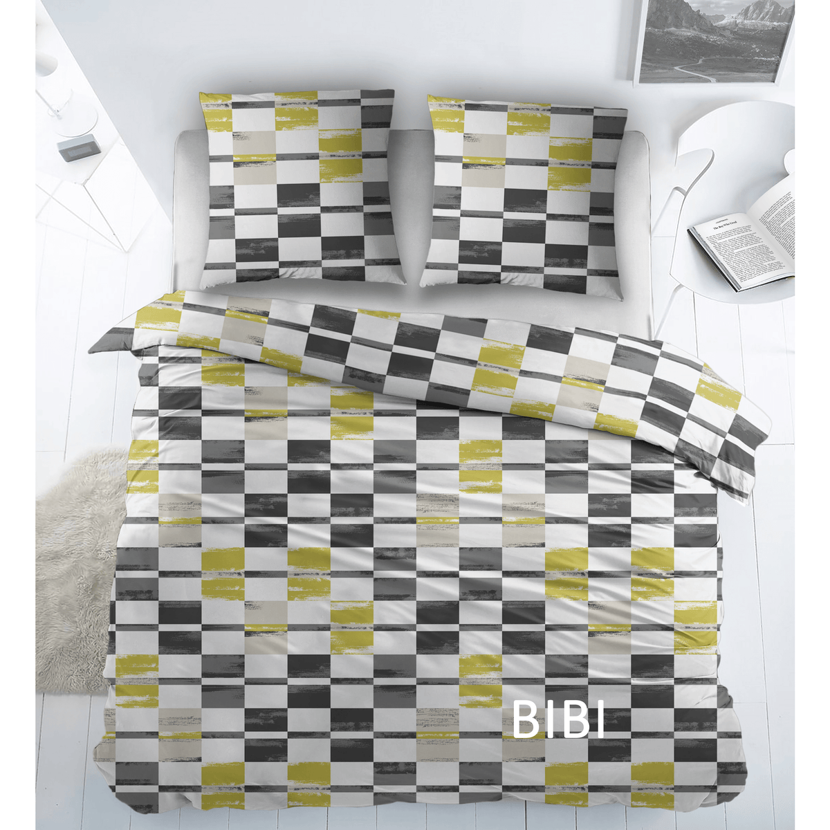 Sleepnight Lakenset katoen Bibi Antracit