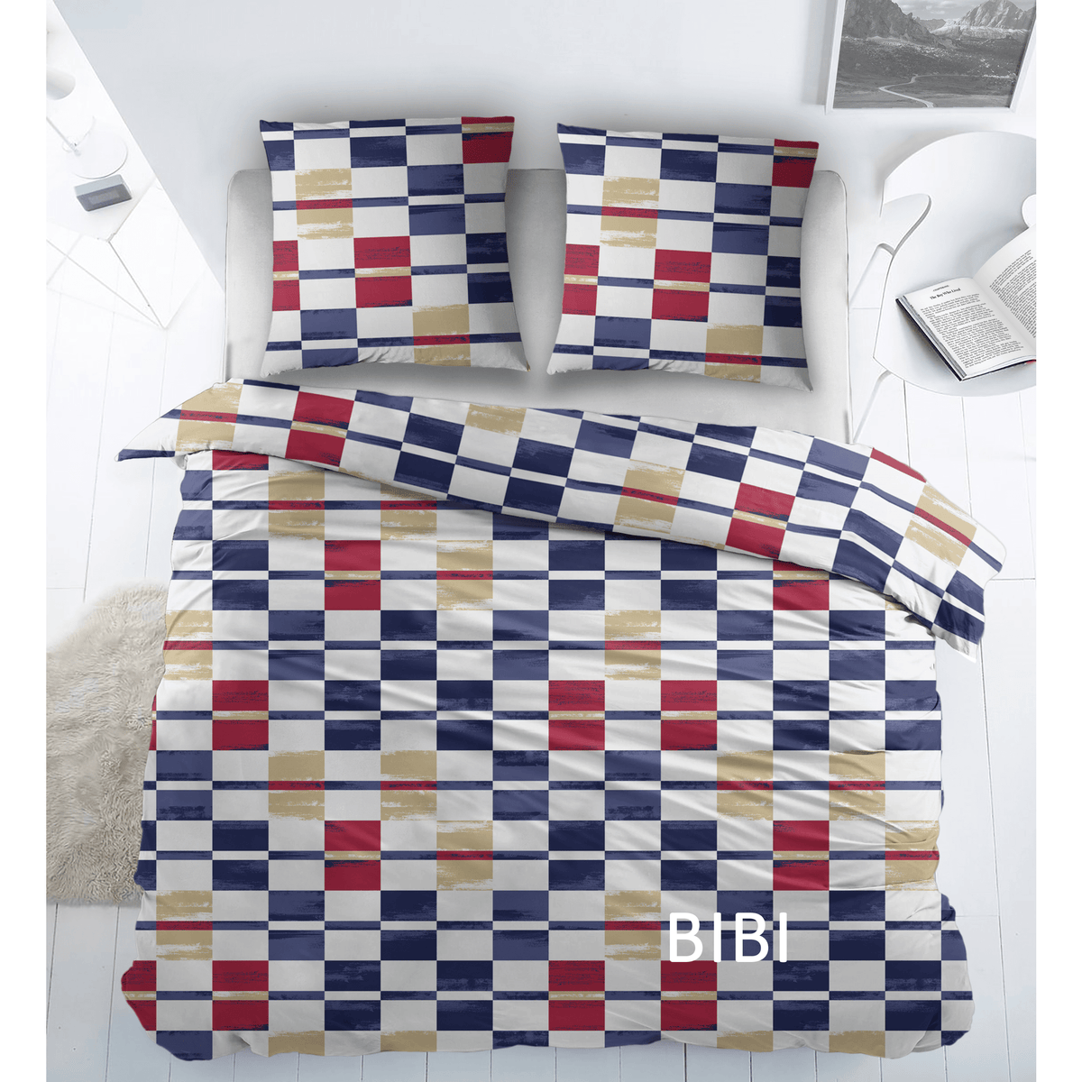 Sleepnight Lakenset katoen Bibi bleu