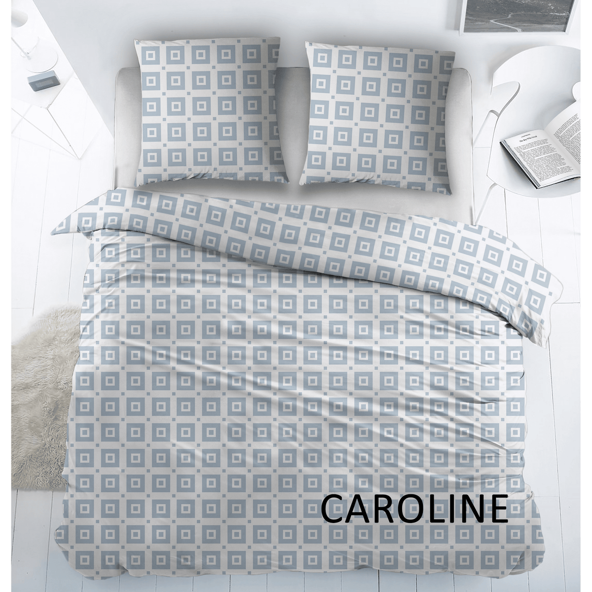 Sleepnight Lakenset katoen Caroline Blue