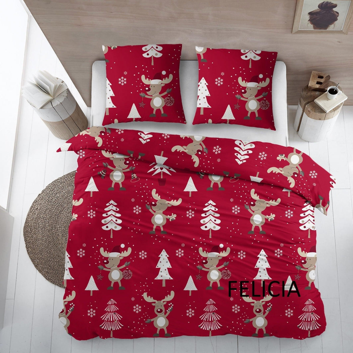 Sleepnight dekbedovertrek flanel Felicia