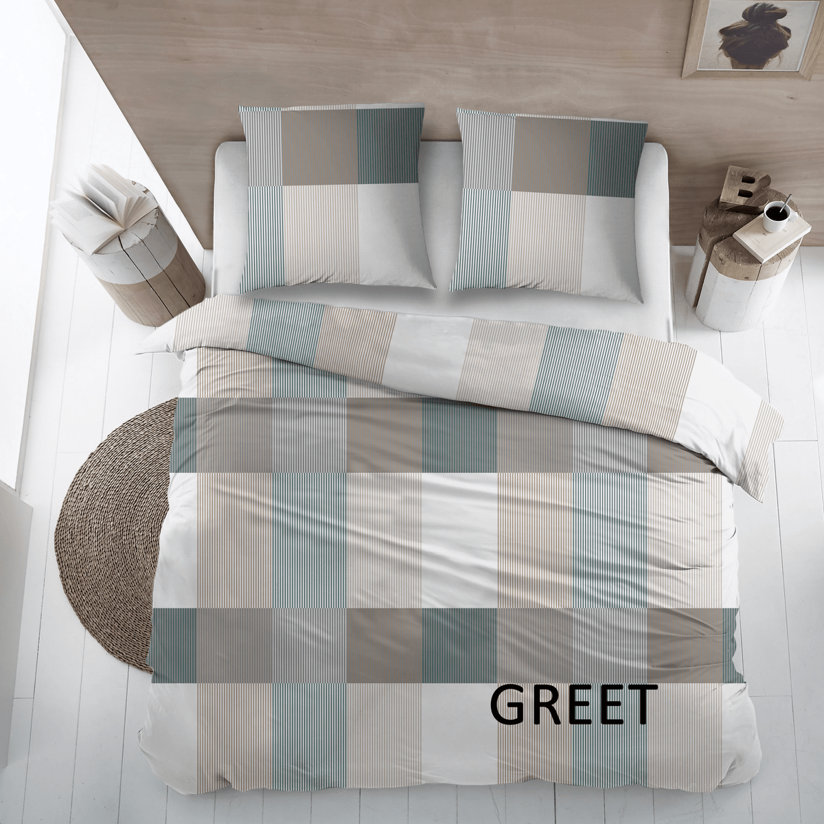 Sleepnight Lakenset flanel Greet