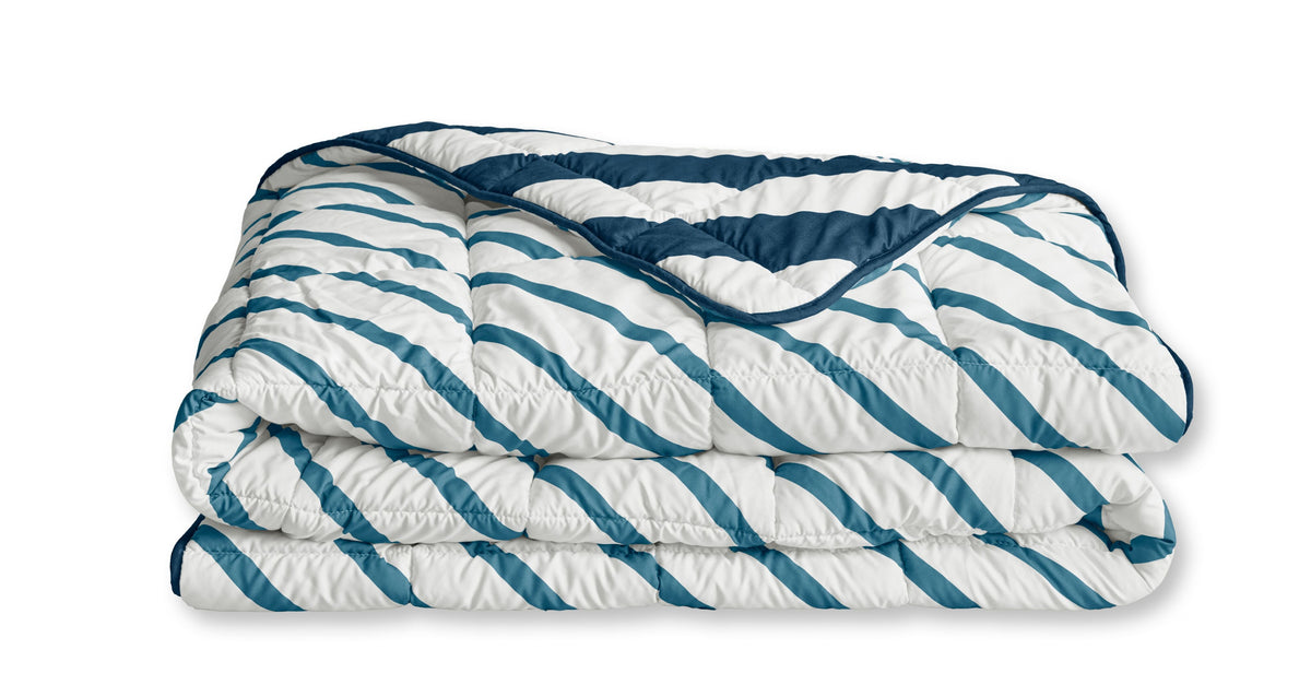 Ambiante Lazy dekbed Mares blauw