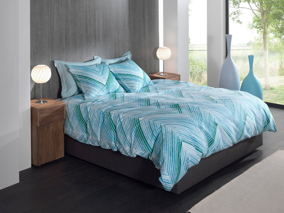 Heckettlane dekbedovertrek flanel Vita