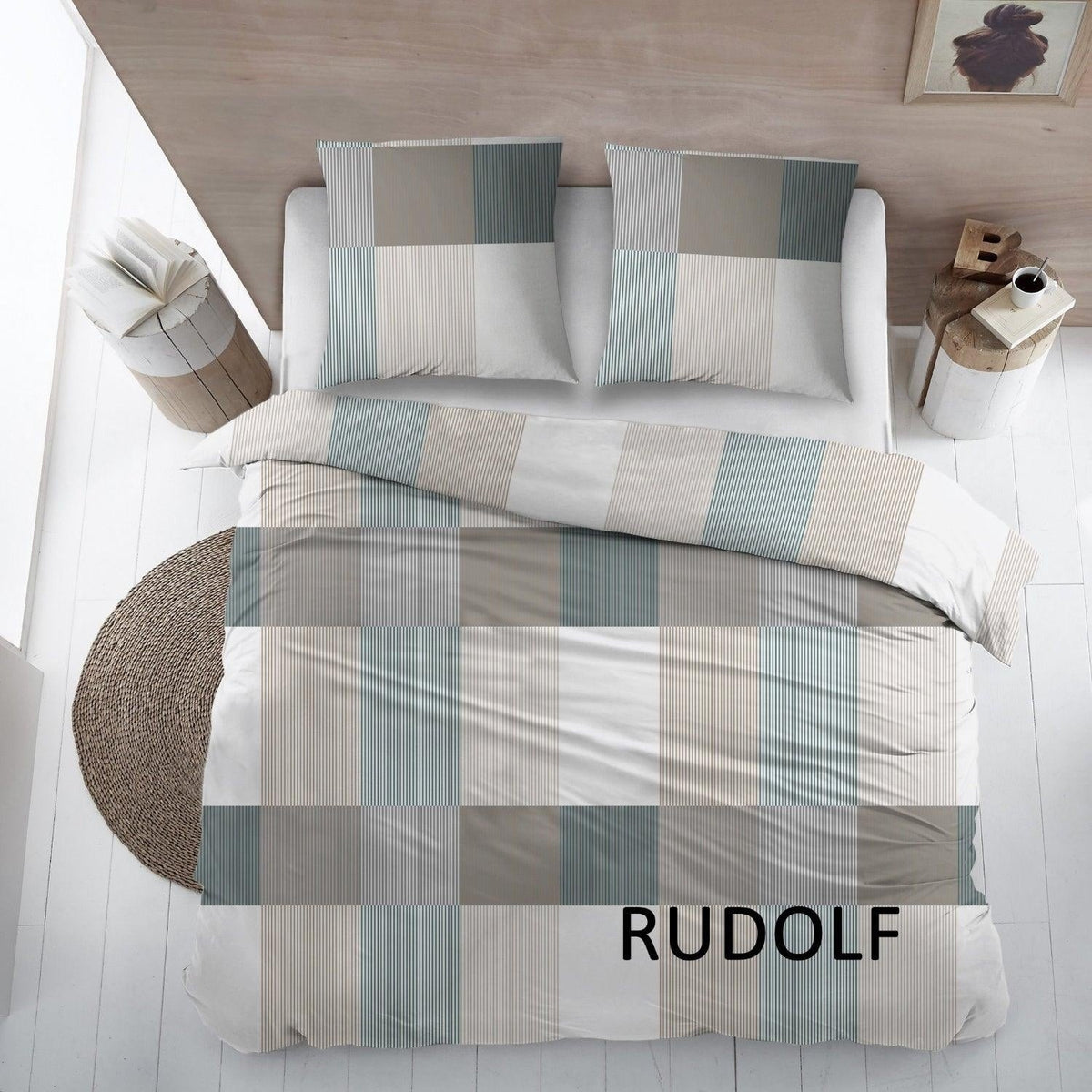 Sleepnight Lakenset katoen Rudolf groen