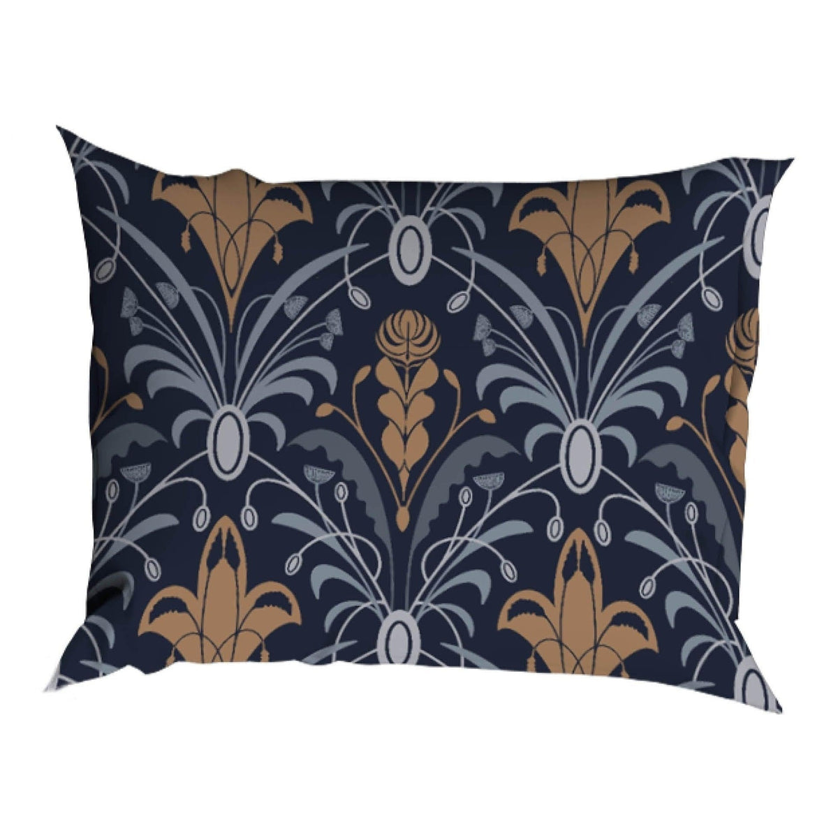 Satin d'Or dekbedovertrek satijn Belgravria blauw Terra