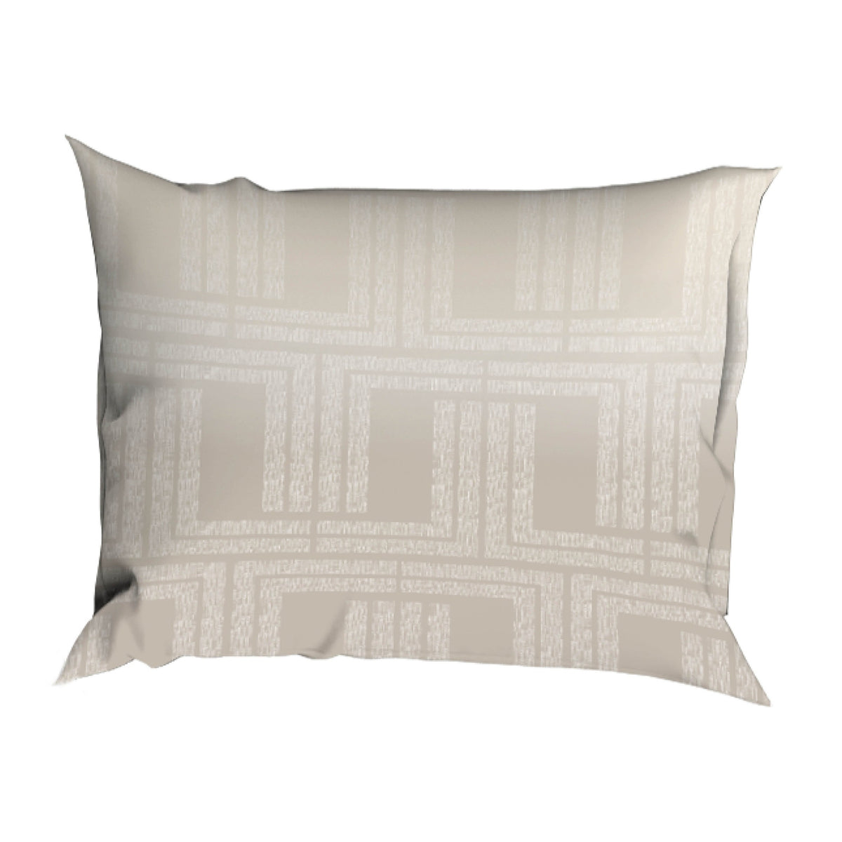 Satin d'Or dekbedovertrek satijn Albenga blauw / beige