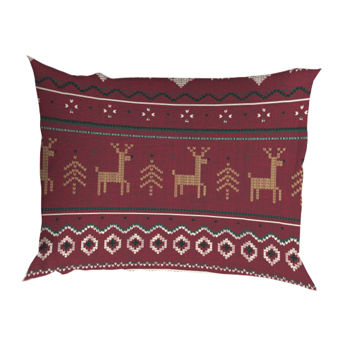 Romanette dekbedovertrek flanel Noelle rood