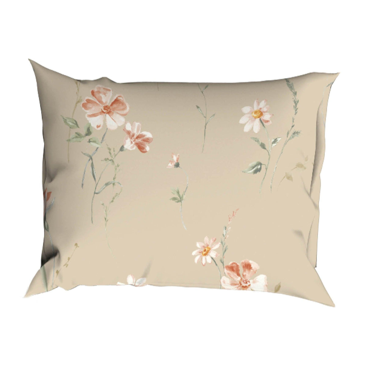 Satin d'Or dekbedovertrek Zabina beige satijn