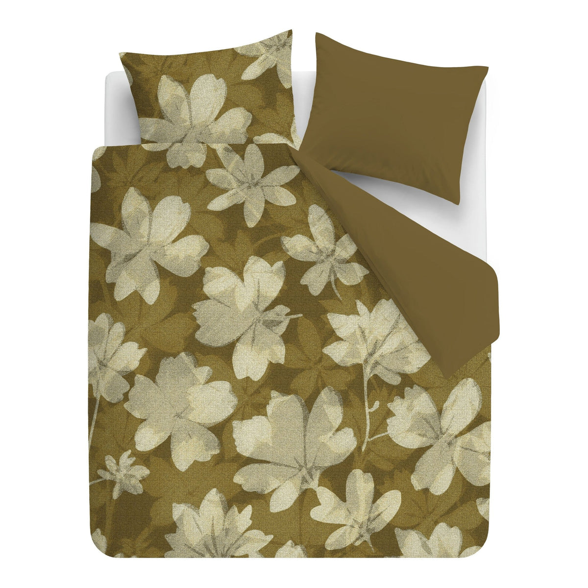 Beddinghouse dekbedovertrek velvet Juline Goud
